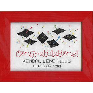 Sue Hillis Designs - Post Stitches - Congratulations! MAIN