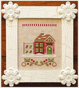 Country Cottage Needleworks - Santa's Village - Santa's Stocking Store MAIN