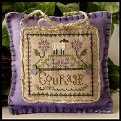 Little House Needleworks - Little Sheep Virtue #4 Courage THUMBNAIL