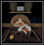 Cody Country Cross Stitch - Mouse House THUMBNAIL