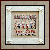 Country Cottage Needleworks - Stars & Stripes THUMBNAIL