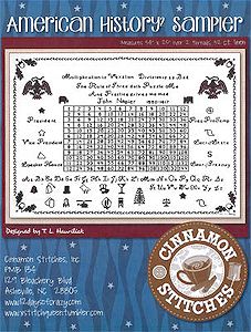 Cinnamon Stitches - American History Sampler MAIN