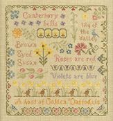 Elizabeth's Designs - Antique Flower Sampler THUMBNAIL