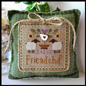 Little House Needleworks - Little Sheep Virtue #9 Friendship MAIN