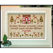 Country Cottage Needleworks - Reindeer Games THUMBNAIL