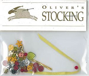 Shepherd's Bush - Oliver's Stocking Embellishment Pack MAIN