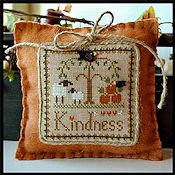 Little House Needleworks - Little Sheep Virtue #10 Kindness THUMBNAIL