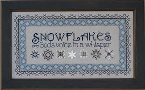Annalee Waite Designs - Snowflakes In Blue MAIN