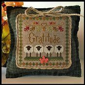 Little House Needleworks - Little Sheep Virtue #11 Gratitude THUMBNAIL