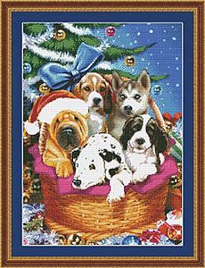 Kustom Krafts - Christmas Puppies MAIN