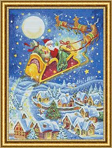 Kustom Krafts - Christmas Santa & Sleigh MAIN