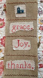 The Sampler Girl - Grace Joy Thanks Eucharisteo MAIN
