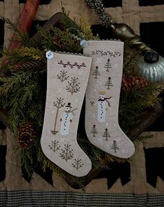 Plum Street Samplers - Wintertide Friends MAIN