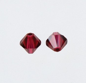 13103 Crystal Treasures-Rondelle 6mm Scarlet MAIN
