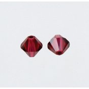 13103 Crystal Treasures-Rondelle 6mm Scarlet THUMBNAIL