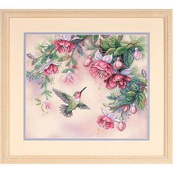 Dimensions Kit - Hummingbird & Fuchsias MAIN