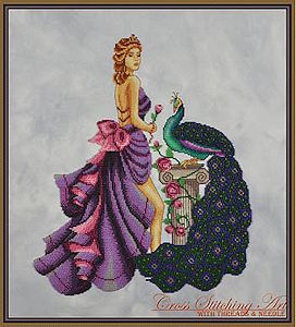 Cross Stitching Art - Eleni, The Beauty of Troy MAIN