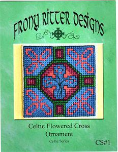 Frony Ritter Designs - Celtic Flowered Cross MAIN