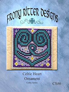 Frony Ritter Designs - Celtic Heart Ornament MAIN