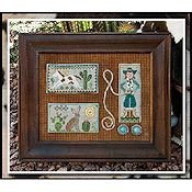 Little House Needleworks - Tumbleweeds 2 - Cowgirl Country THUMBNAIL