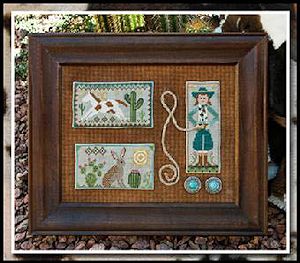 Little House Needleworks - Tumbleweeds 2 - Cowgirl Country MAIN