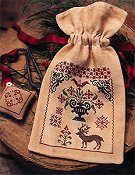 Stacy Nash Designs - Fancy Winter Sewing Bag & Scissor Fob THUMBNAIL