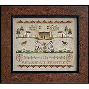 Little House Needleworks - Tumbleweeds 3 - American Frontier THUMBNAIL