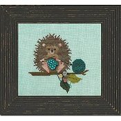 Just Another Button Company - Woodland Whimsy Series #2 Woodland Hedgehog THUMBNAIL