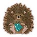 Just Another Button Company - Woodland Whimsy Series #2 Woodland Hedgehog SWATCH