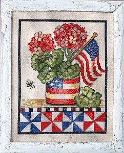 Bobbie G Designs - Patriotic Geranium MAIN