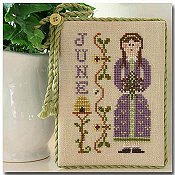 Little House Needleworks - Calendar Girls #6 - June THUMBNAIL