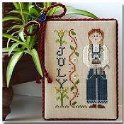 Little House Needleworks - Calendar Girls #7 - July THUMBNAIL