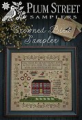 Plum Street Samplers - Crowned Bird Sampler THUMBNAIL