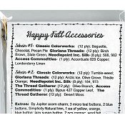 Jeannette Douglas Designs - Happy Acorn Fall Accessories Embellishment Pack MAIN