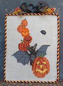 The Stitchworks - All Stacked Up Halloween Bat THUMBNAIL