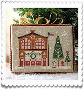 Little House Needleworks - Hometown Holiday Series - #7 Firehouse THUMBNAIL