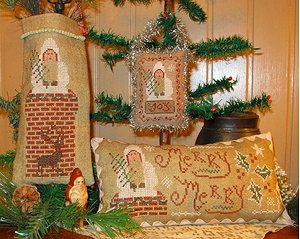 Homespun Elegance - Cinnamon Stick Santa XXV - Belsnickle Santa MAIN