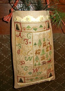 Homespun Elegance - Purely Samplers Collection - Christmas Trees A Plenty MAIN