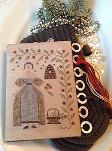 Stacy Nash Designs  - Winter Beekeeper Thread Board MAIN