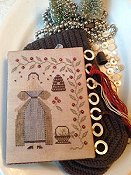 Stacy Nash Designs  - Winter Beekeeper Thread Board THUMBNAIL