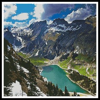 Artecy Cross Stitch - Alpstein Mountain MAIN