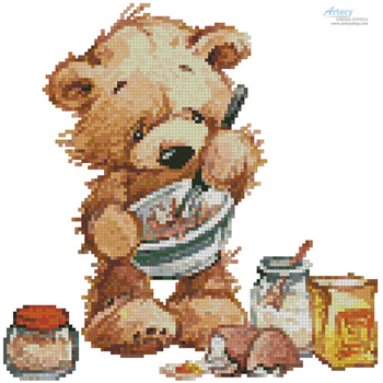 Artecy Cross Stitch - Mini Teddy Chef 2 MAIN