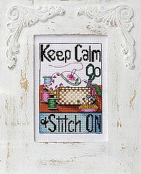 Bobbie G Designs - Keep Calm & Stitch On MAIN