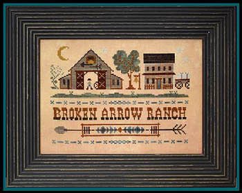 Little House Needleworks - Tumbleweeds 4 - Broken Arrow Ranch- MAIN