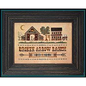 Little House Needleworks - Tumbleweeds 4 - Broken Arrow Ranch- THUMBNAIL