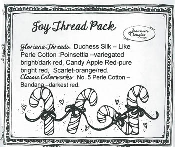Jeannette Douglas Designs - Joy Banner Embellishment Pack MAIN