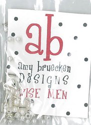 Amy Bruecken Designs - Three Wise Men Embellishment Pack MAIN