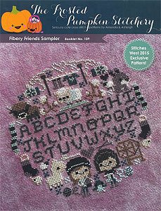 The Frosted Pumpkin Stitchery - Fibery Friends Sampler MAIN