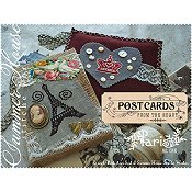 Summer House Stitche Workes - Postcards From The Heart - #1 Paris THUMBNAIL