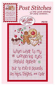 Sue Hillis Designs - Post Stitches - Ten Extra Pounds MAIN